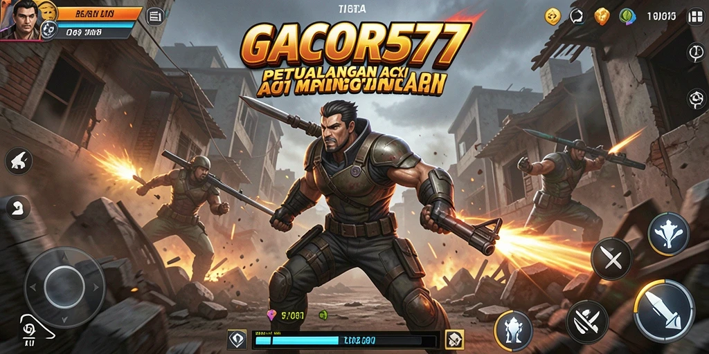 Screenshot GACOR577 menampilkan momen pertarungan yang mendebarkan.