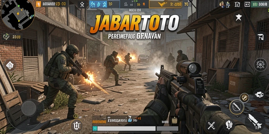 Screenshot gameplay JABARTOTO menangkap aksi penuh adrenalin.