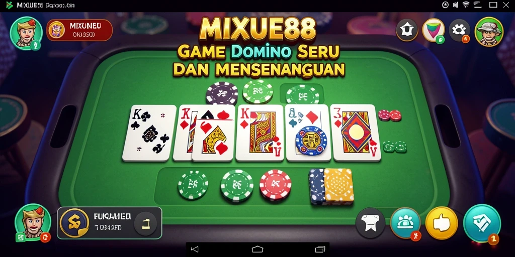 Tampilan gameplay MIXUE88 yang seru dan interaktif.