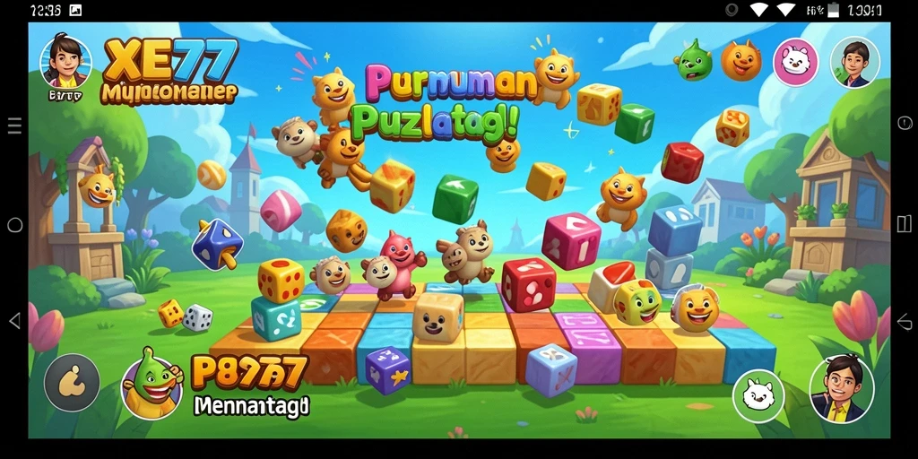 Tampilan gameplay XE77 yang menantang dan menarik.